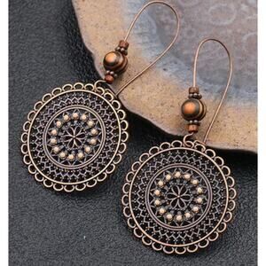 Boho Style Dangle Earrings NWT